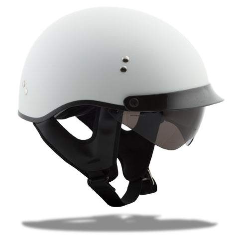 Gm65 Full Dress Half Helmet Flat White Xs