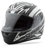 Ff49 Warp Helmet White/Hi-Vis Orange X