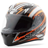 Ff49 Warp Helmet White/Hi-Vis Orange X