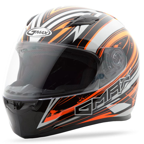 Ff49 Warp Helmet White/Hi-Vis Orange X