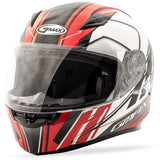 Ff49 Rogue Street Helmet Matte Black/Hi-Vis/Red Xs