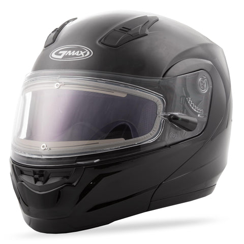 Md04 Snow Modular Helmet Black W/Electric S