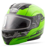 Md04 Snow Modular Helmet Hi-Vis Pink/Black X