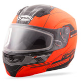 Md04 Snow Modular Helmet Hi-Vis Pink/Black X