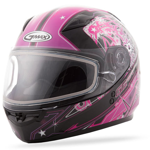 Gm49Y Snow Helmet Ys (Celestial Pink/Purple/Blk)