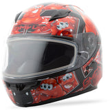 Gm49Y Snow Helmet Attack Black/Pink Ys