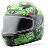 Gm49Y Snow Helmet Attack Black/Pink Ys