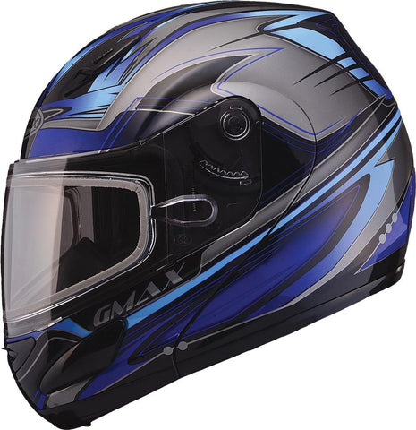Gm44s Modular Helmet Semcoe Blue-silver-black S