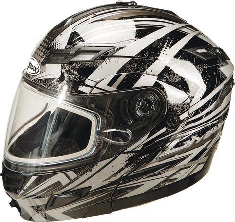 Gm54s Modular Helmet Dark Silver-black-silver S