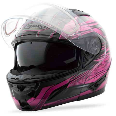 Gm64S Modular Helmet Carbide Black/Pink X