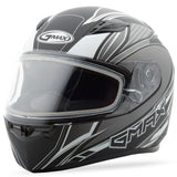 Ff49 Snow Helmet Sektor Flat Black/Silver Xl