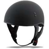 Gm45 Half Helmet Naked Flat Bl Ack X