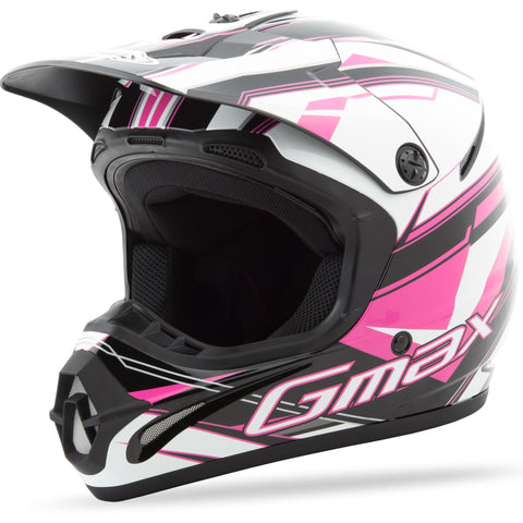 Gm46.2Y Traxxion Helmet Black/Pink/White Ys