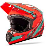 Mx46 Uncle Helmet Flat Black/Pink Ys