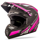 Mx46 Uncle Helmet Flat Black/Pink Xs