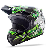 Mx46 Hooper Helmet Black/Pink/Purple Ys