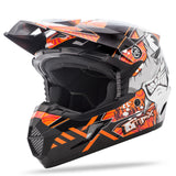 Mx46 Hooper Helmet Black/Pink/Purple Ys