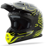 Mx86 Step Helmet Black/Hi-Vis Orange X