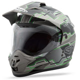 Gm11 D/S Adventure Helmet Flat Black/Hi-Vis Orange S