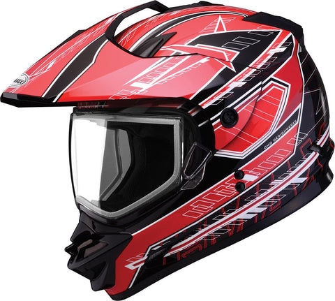 Gm11s Snow Sport Helmet Nova Black-red-white Xs
