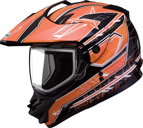 Gm11s Snow Sport Helmet Nova Black-orange-white Xs