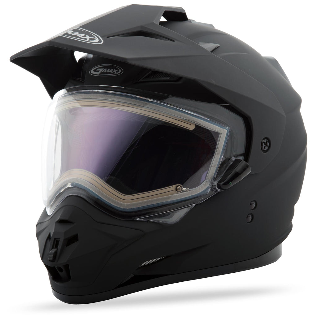 Gm11S Sport Helmet Flat Black W/Electric Shield L