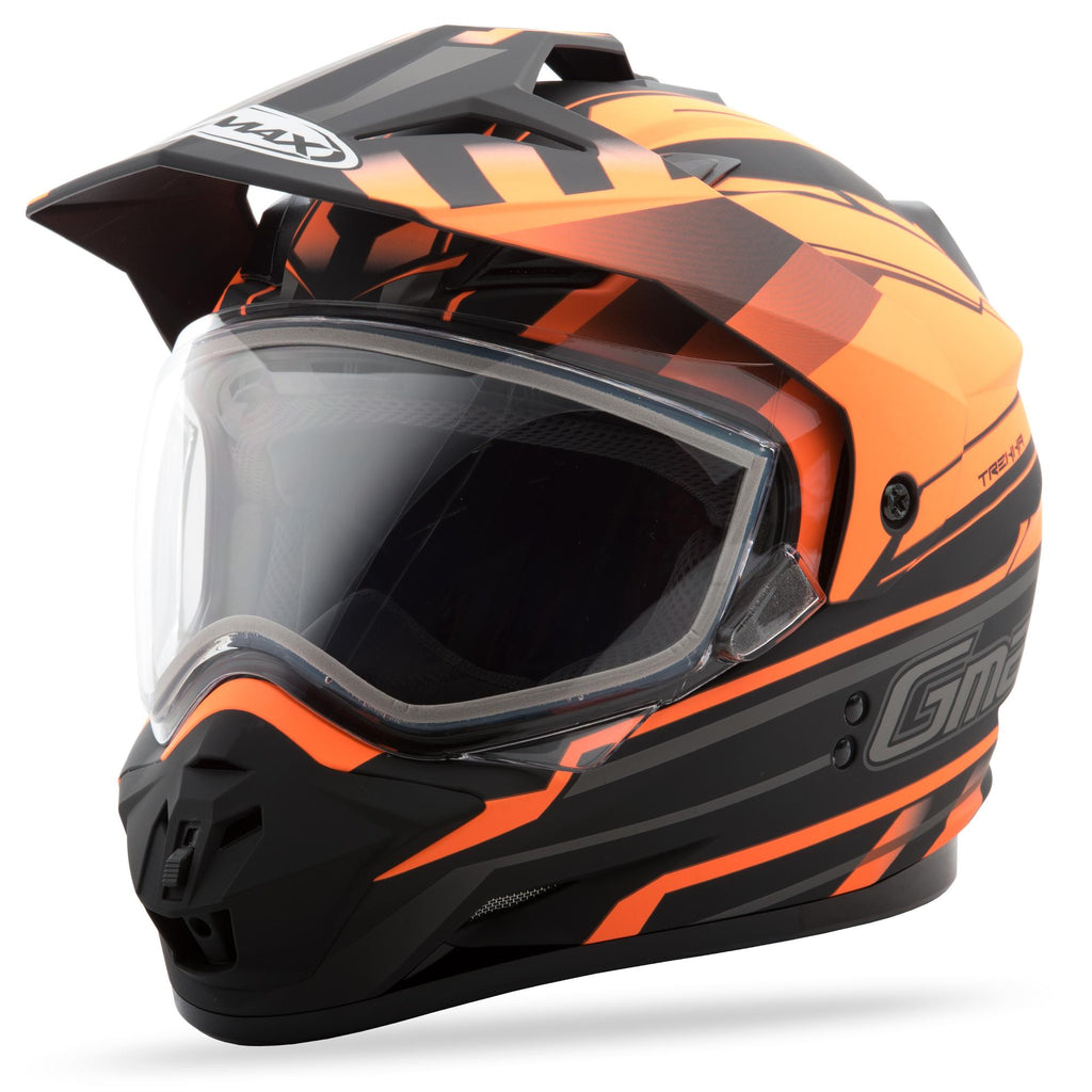 Gm11S Sport Helmet Trekka Flat Black/Hi-Vis Orange S