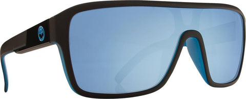 Remix  Sunglasses Matte Black W-sky Blue Ion Lens