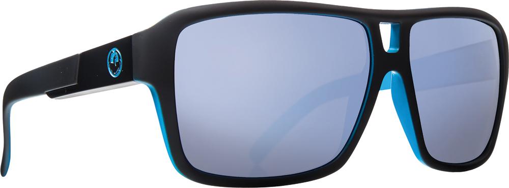 The Jam Sunglasses Matte Black W-sky Blue Ion Lens