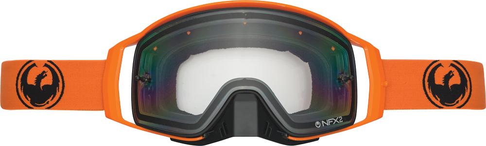 Nfx2 Orange (injected Clear Lens)