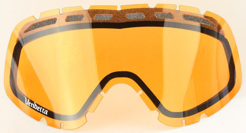 Vendetta All Weather Lens Amber W-out Post