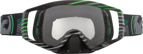 Vendetta Goggle Linear Green W-clear Aft Lens