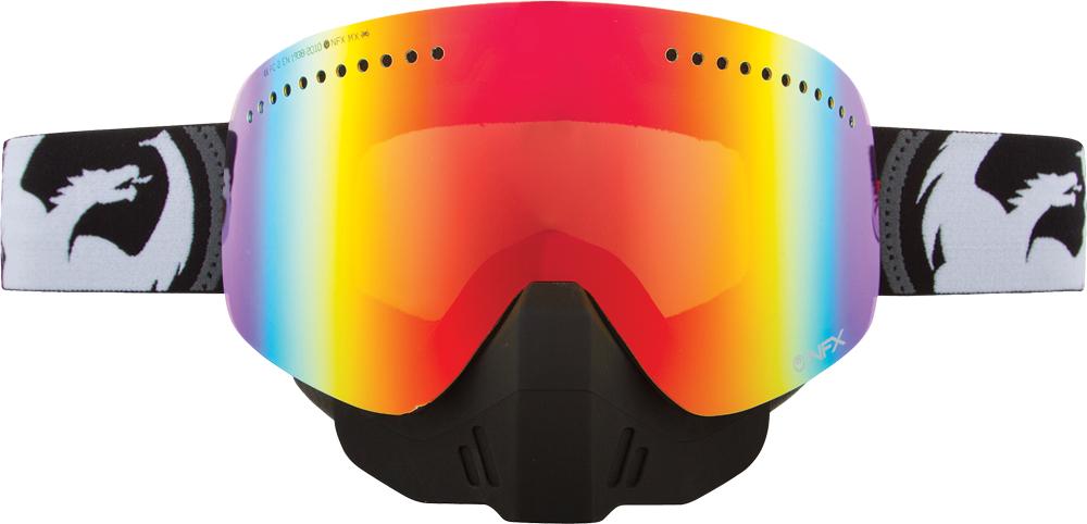 Nfx Snow Goggle Bullet W-red Ion Lens