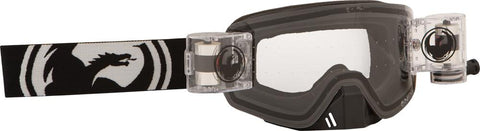 Nfxs Goggle Black W-clear Rapid Roll Lens