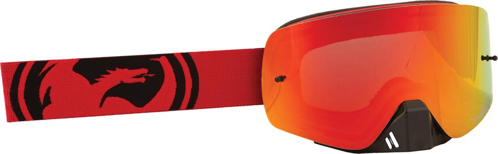 Nfxs Goggle Red-black Split W-red Ion Lens