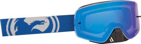 Nfxs Goggle Blue-white Split W-blue Steel Ion Lens