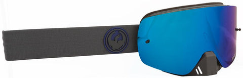 Nfxs Goggle Carbon W-dark Smoke-blue Lens