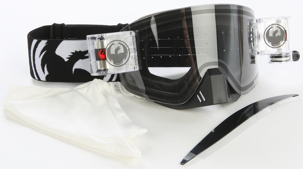 Nfx Goggle Coal W-dimpled Rapid Roll Lens