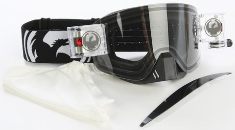 Nfx Goggle Coal W-dimpled Rapid Roll Lens