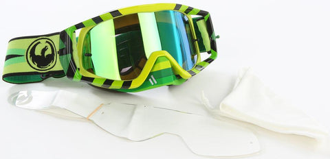 Vendetta Goggles Mirage Green Ion W-10 Pk Tearoff