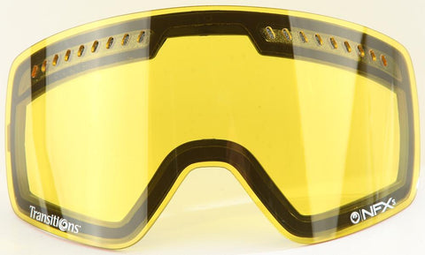 Nfxs Goggle Dual Lens (injected Transitions Yellow)