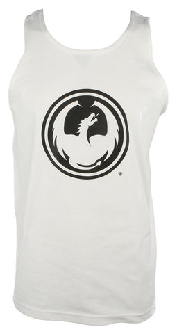 Icon Staple Line Tank White X