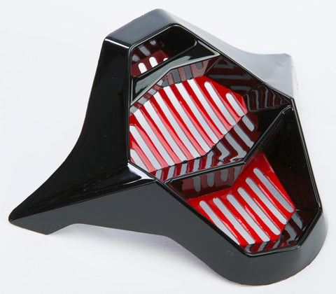 Kinetic Pro Shorty Helmet Mouthpiece (black-red-lime)