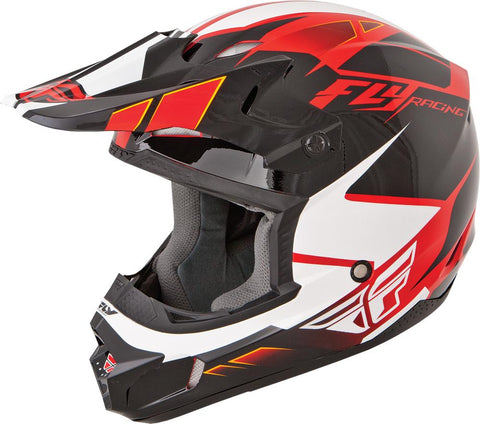 Kinetic Impulse Helmet Red-black-white X