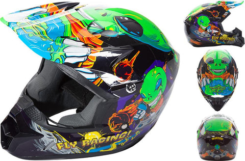 Kinetic Invazion Helmet Green Ys