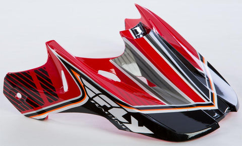 Kinetic Pro Visor Canard Replica (red-black)