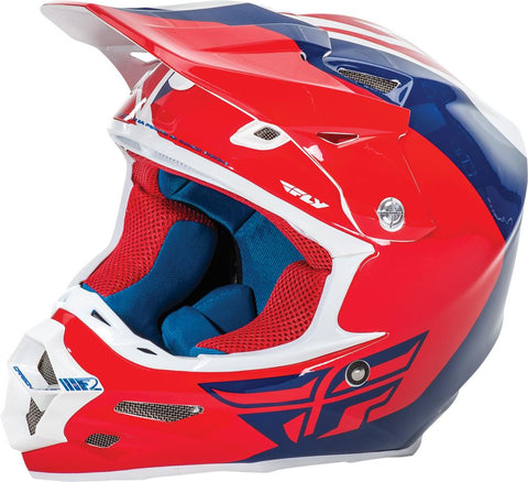 F2 Carbon Pure Helmet Red-blue-white S