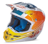 F2 Animal Helmet Yellow/Blue/White Xs