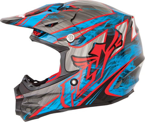 F2 Carbon Acetylene Helmet Red-blue Xs