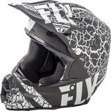 F2 Carbon Fracture Helmet Light Blue/Black X